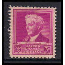 876 3c Luther Burbank Fine MNH KA3496