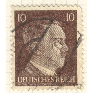 Germany 1941 - 10pf dark brown - Adolf Hitler - used