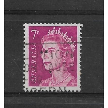 Australia.SG388a 7c Queen Elizabeth II (Purple).Fine Used.Jan22c