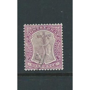 montserrat stamps sg43a sg 43a used very good condition