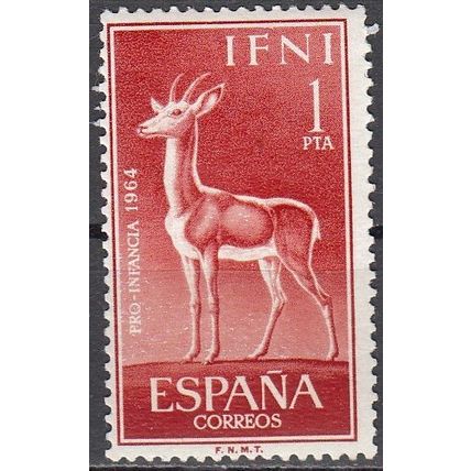 Ifni 1964 Michel 234 O Cote (2005) 0.20 Euro Gazelle