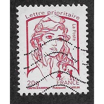 FRA 2013 (LETTRE PRIOR 20g) 'MARIANNE DE FRANCE' (C+K) FINE USED (EBID65-971)