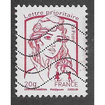 FRA 2013 (LETTRE PRIOR 20g) 'MARIANNE DE FRANCE' (C+K) FINE USED (EBID65-971a)