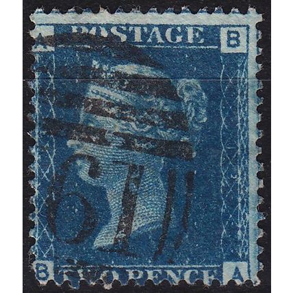 ENGLAND GREAT BRITAIN [1858] MiNr 0017 Pl 13 ( O/used ) [01]