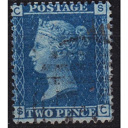 ENGLAND GREAT BRITAIN [1858] MiNr 0017 Pl 09 ( O/used ) [03]