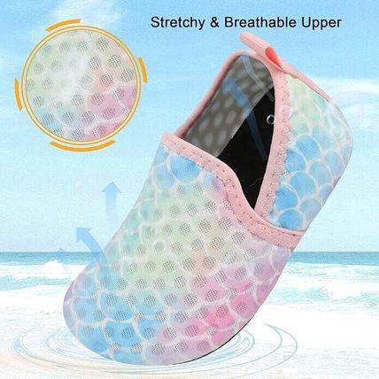 Toddler Water Shoes Baby Girls Boys Breathable Beach Swim Socks Kids Non Slip Aq