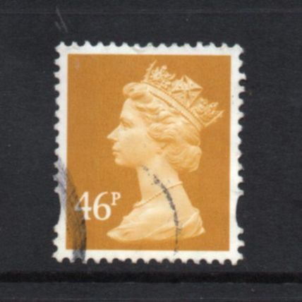 Elizabeth II - 2005 - 46p Yellow, Elliptical Definitive, Used