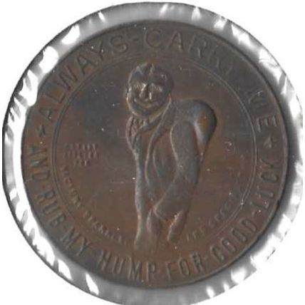 Rub My Hump for Good Luck Medal AU
