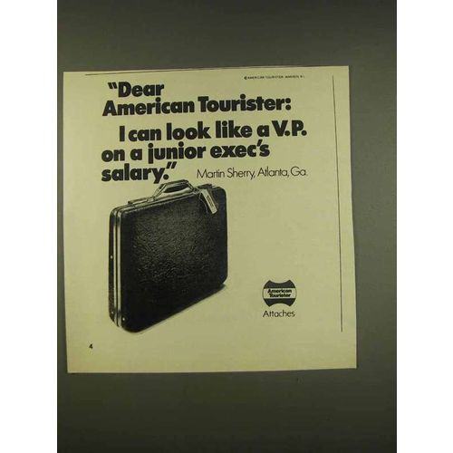 1976 American Tourister Attache Case Ad