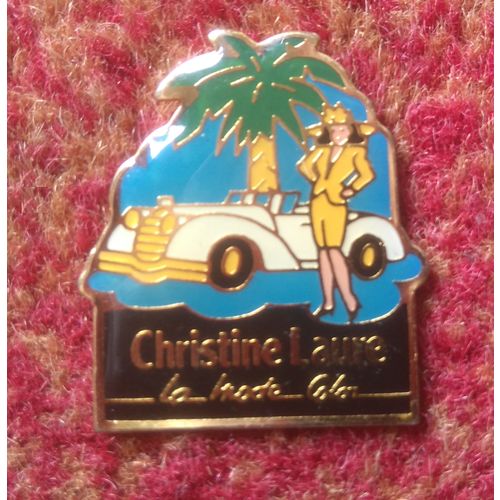 Pin Badge, Metal & Enamel: Christine Laure, La Mode Colo: Boutique