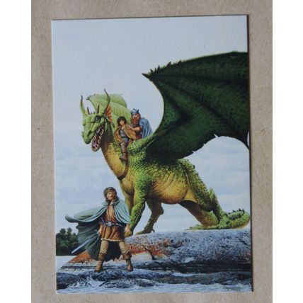 Keith Parkinson Base trading card # 24 (A) Dragon Rock 1994 FPG