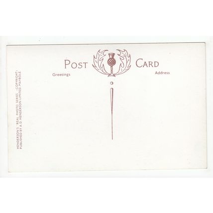 Ye Banks and Braes of Bonnie Doon Alloway Ayr RP Postcard 126