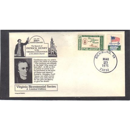 Event Aristocrat 200th Patrick Henry 1338D Flag 1144 Credo CV00847