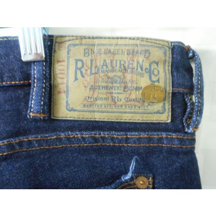 Ralph Lauren Women's 32 Tribecca 114 Blue Label Dark Blue