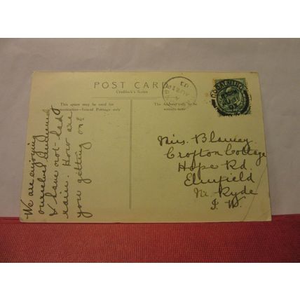 CHARTERHOUSE, GODALMING, Surrey. used antique postcard 1903 pm =