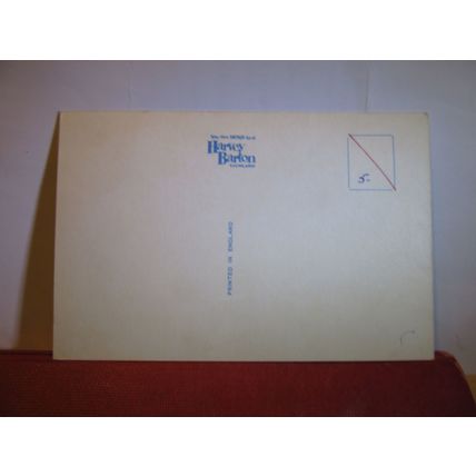 MAP OF SOMERSET county. unused postcard by Harvey Barton & Son #