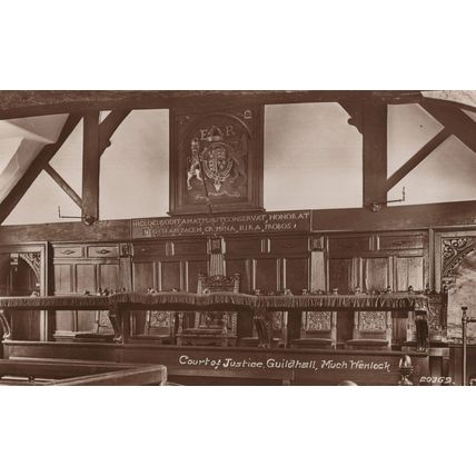 Slaidburn Court Room Hark To Bounty Hotel Lancashire Old RPC Postcard
