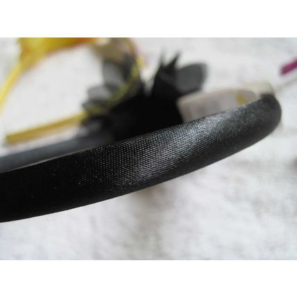 Goody Luxe Fashionow Layered Chiffon Flower Jewel Center Silky Fabric Headband
