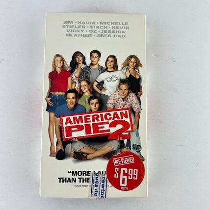 American Pie 1 & 2 VHS Video Tape Lot