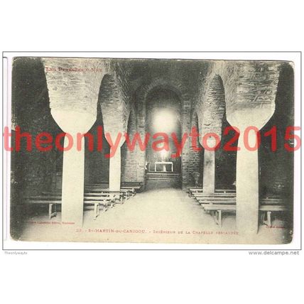 St Martin du Canigou, La Chapelle Restauree, France, 1910/20s?, Postcard