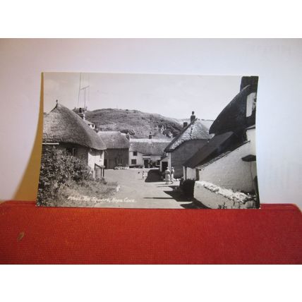 THE SQUARE, HOPE COVE, DEVON used postcard RP 1964 pm =