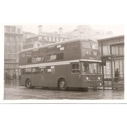 Black & White Photograph of Manchester Corporation Transport - BND 789C