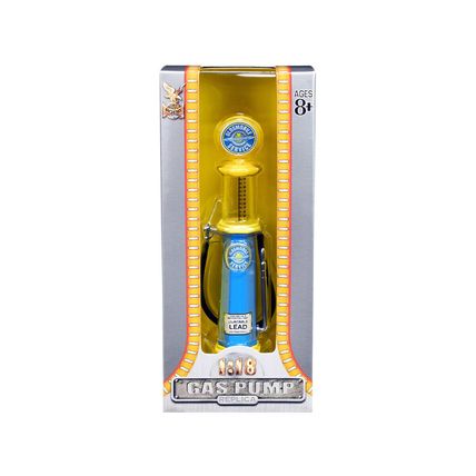 Oldsmobile Service Vintage Cylinder Gas Pump 1/18 Diecast Replica by Road Sig...