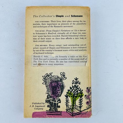 Collector's Chopin and Schumann Harold C Schonberg Keystone Books Paperback 1959