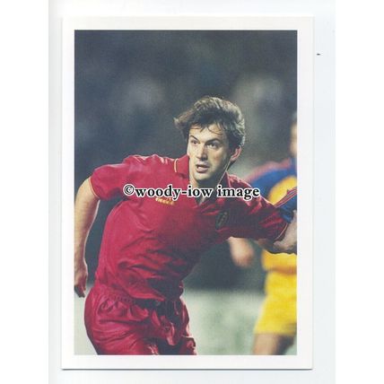 TC0068 - Belgium Striker - Marc Degryse - postcard Barratt Europes Best
