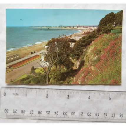 vintage postcard The Bay Felixstowe