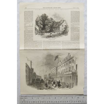 1846 article & engravings Leamington Past & Present