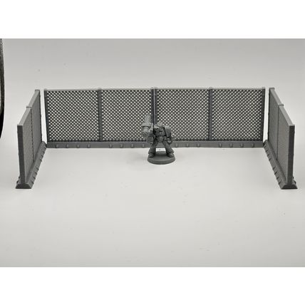 metal wire compound fences / barricade fence / fence DnD/Pathfinder/Tabletop RPG