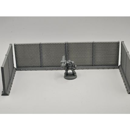 metal wire compound fences / barricade fence / fence DnD/Pathfinder/Tabletop RPG