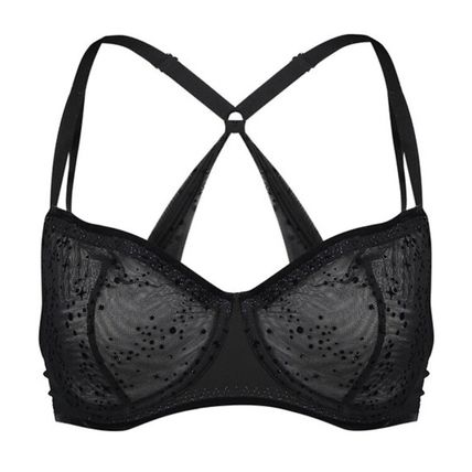 PASSIONATA Galaxy Noir Balconette Bra Size UK 34D BNWT