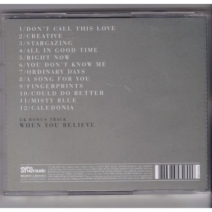 Leon Jackson : Right Now. (2008) CD album