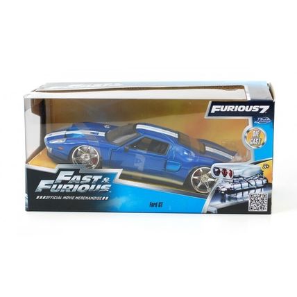 2005 FORD GT BLUE, FAST AND FURIOUS - JADA JAD97177 1/24