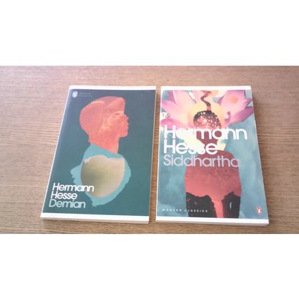 HERMANN HESSE - SIDDHARTHA & DEMIAN (2 Paperback Books) Penguin Modern Classics