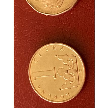 Umlaufmünze Tschechien 1 Koruna 1994