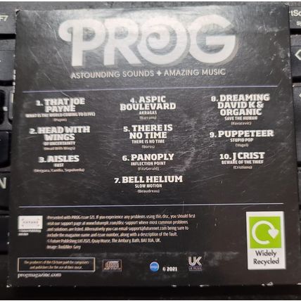 55.89.144.233 CD Promo PROG Magazine 10 Tracks Album Issue 121 P121