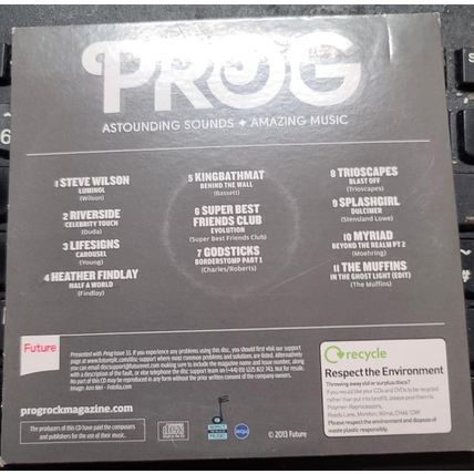 Tipplers Tales CD Promo PROG Magazine 11 Tracks Album Issue 10 P10