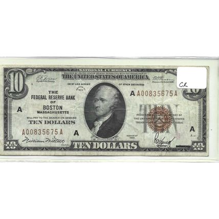 1929 Federal Reserve Bank of Boston XF