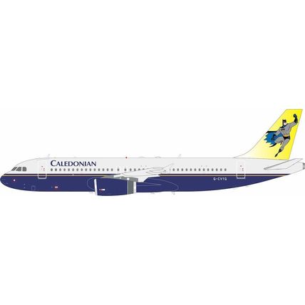 A320-231 CALEDONIAN AIRWAYS REG: G-CVYG - WB MODELS B-320-VYG 1/200 - PRE ORDER