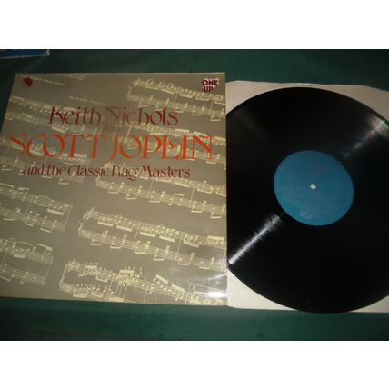 KEITH NICHOLS LP - PLAYS SCOTT JOPLIN AND THE CLASSIC RAG MASTERS