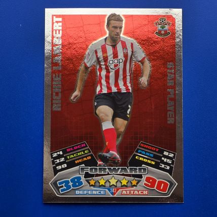 RICHIE LAMBERT SOUTHAMPTON Match Attax Championship 2011/12 #242 STAR PLAYER
