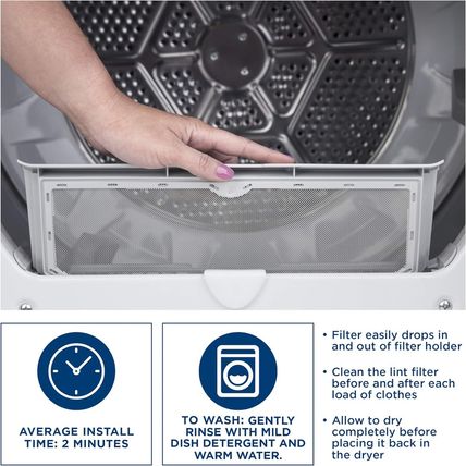 GE Appliances Dryer Lint Filter Screen, Genuine Original Equipment Manufacturer