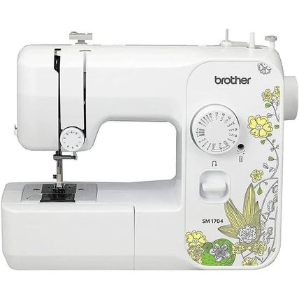 Brother SM1704 Sewing Machine, 7.6" X 17.25" X 13.8", White