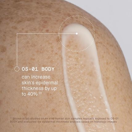 BODY OS-01 Peptide Skin Longevity Daily Moisturizer- Improves Skin Texture & Bar