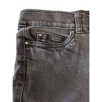 Rafaella Weekend Jeans Womens 8 Black Stretch Slimming Bootcut Pants Cotton Blen