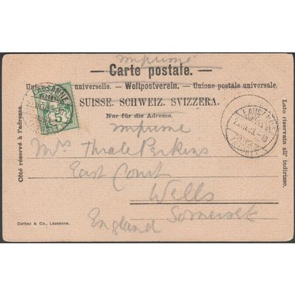 Tribunal Fédéral, Lausanne, 1903 - Corbaz CPA