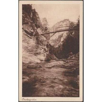 Ötschergräben, 1927 - Kuss & Radinger AK
